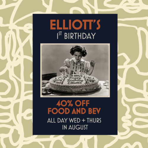 elliotts 1st bday